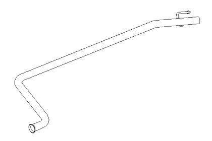 Klarius 150509 Випускна труба відпрацьованих газів Klarius 150509 Випускна труба відпрацьованих газів