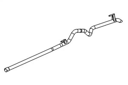 Klarius 150517 Exhaust pipe Klarius 150517 Exhaust pipe