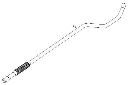 Klarius FE1060G Випускна труба відпрацьованих газів Klarius FE1060G Випускна труба відпрацьованих газів