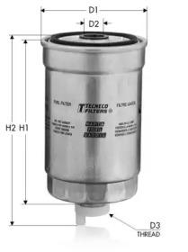 Tecneco GS57 Fuel filter