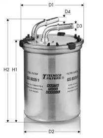 Tecneco GS8029/1 Fuel filter Tecneco GS8029/1 Fuel filter