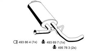 Ernst 048019 Schalldaempfer Ernst 048019 Schalldaempfer