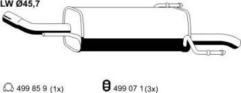 Ernst 052269 Schalldaempfer