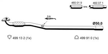 Ernst 053419 Exhaust pipe