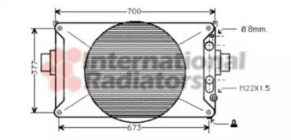Van Wezel 28002035 Радиатор охлаждения двигателя Van Wezel 28002035 Радиатор охлаждения двигателя