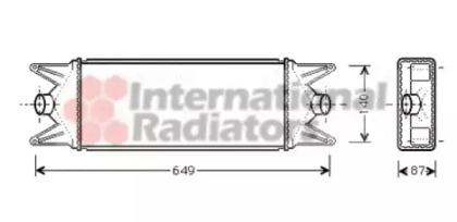 Van Wezel 28004045 Інтеркулер Van Wezel 28004045 Інтеркулер