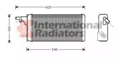 Van Wezel 28006019 Радіатор пічки Van Wezel 28006019 Радіатор пічки