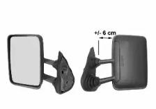 Van Wezel 2812802 Outer mirror assy