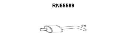 Veneporte RN55589 Muffler assy front Veneporte RN55589 Muffler assy front