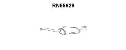 Veneporte RN55629 Muffler assy front Veneporte RN55629 Muffler assy front