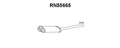 Veneporte RN55665 Середній глушник вихлопних газів