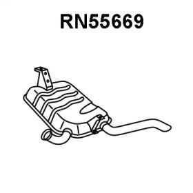 Veneporte RN55669 Глушник вихлопних газів кінцевий