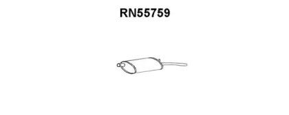 Veneporte RN55759 Глушник вихлопних газів кінцевий