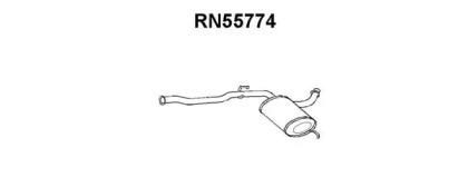 Veneporte RN55774 Середній глушник вихлопних газів Veneporte RN55774 Середній глушник вихлопних газів