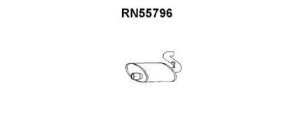 Veneporte RN55796 Глушник вихлопних газів кінцевий