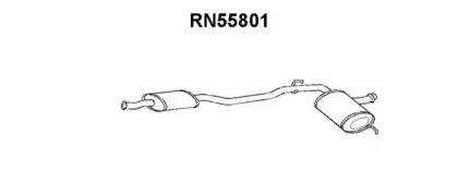 Veneporte RN55801 Muffler assy front Veneporte RN55801 Muffler assy front