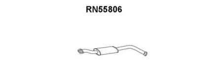 Veneporte RN55806 Muffler assy front