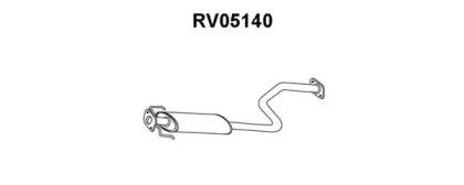 Veneporte RV05140 Muffler assy front