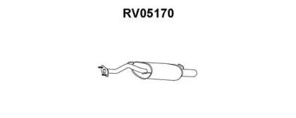 Veneporte RV05170 Muffler assy front