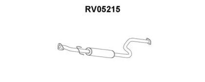 Veneporte RV05215 Muffler assy front Veneporte RV05215 Muffler assy front