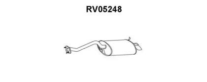 Veneporte RV05248 Глушитель выхлопных газов конечный Veneporte RV05248 Глушитель выхлопных газов конечный