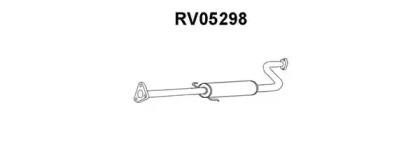 Veneporte RV05298 Muffler assy front