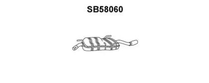 Veneporte SB58060 Schalldaempfer Veneporte SB58060 Schalldaempfer