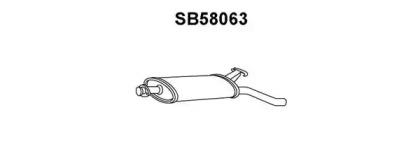 Veneporte SB58063 Schalldaempfer Veneporte SB58063 Schalldaempfer
