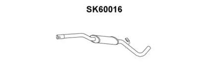 Veneporte SK60016 Muffler assy front Veneporte SK60016 Muffler assy front