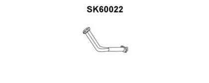 Veneporte SK60022 Exhaust pipe Veneporte SK60022 Exhaust pipe