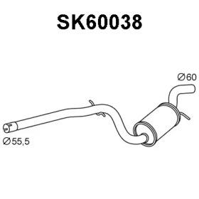 Veneporte SK60038 Schalldaempfer Veneporte SK60038 Schalldaempfer