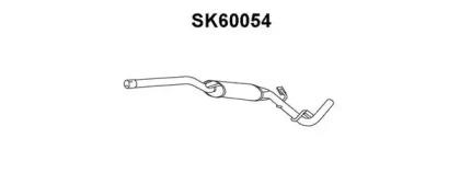 Veneporte SK60054 Muffler assy front