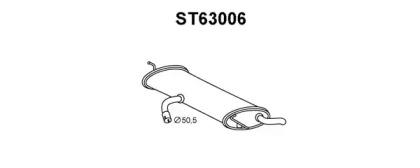 Veneporte ST63006 Глушник вихлопних газів кінцевий