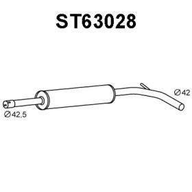 Veneporte ST63028 Muffler assy front