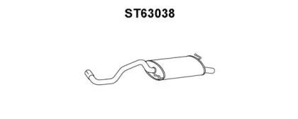 Veneporte ST63038 Schalldaempfer Veneporte ST63038 Schalldaempfer