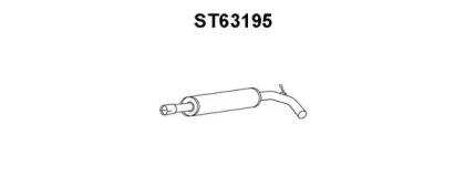 Veneporte ST63195 Muffler assy front