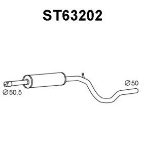 Veneporte ST63202 Muffler assy front