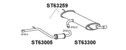 Veneporte ST63259 Schalldaempfer Veneporte ST63259 Schalldaempfer