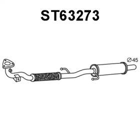 Veneporte ST63273 Середній глушник вихлопних газів Veneporte ST63273 Середній глушник вихлопних газів