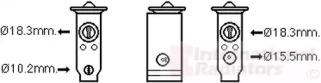 Van Wezel 32001250 Розширювальний клапан кондиціонера Van Wezel 32001250 Розширювальний клапан кондиціонера