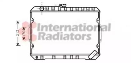 Van Wezel 32002027 Радіатор охолодження двигуна Van Wezel 32002027 Радіатор охолодження двигуна