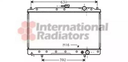 Van Wezel 32002043 Радіатор Van Wezel 32002043 Радіатор