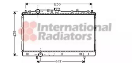Van Wezel 32002113 Радіатор Van Wezel 32002113 Радіатор