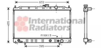 Van Wezel 32002127 Радіатор охолодження двигуна Van Wezel 32002127 Радіатор охолодження двигуна