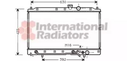 Van Wezel 32002148 Радіатор охолодження двигуна Van Wezel 32002148 Радіатор охолодження двигуна