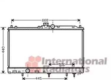 Van Wezel 32002196 Радіатор Van Wezel 32002196 Радіатор
