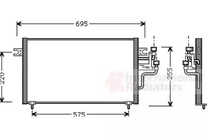 Van Wezel 32005119 Конденсер Van Wezel 32005119 Конденсер