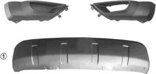 Van Wezel 3272502 Спойлер заднього бампера