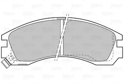 Valeo 598517 Brake pads