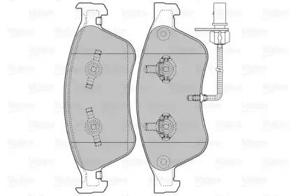 Valeo 598845 Brake pads Valeo 598845 Brake pads